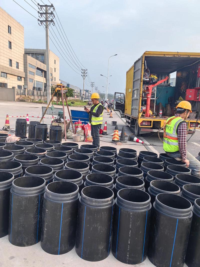 沿河管道短管置换