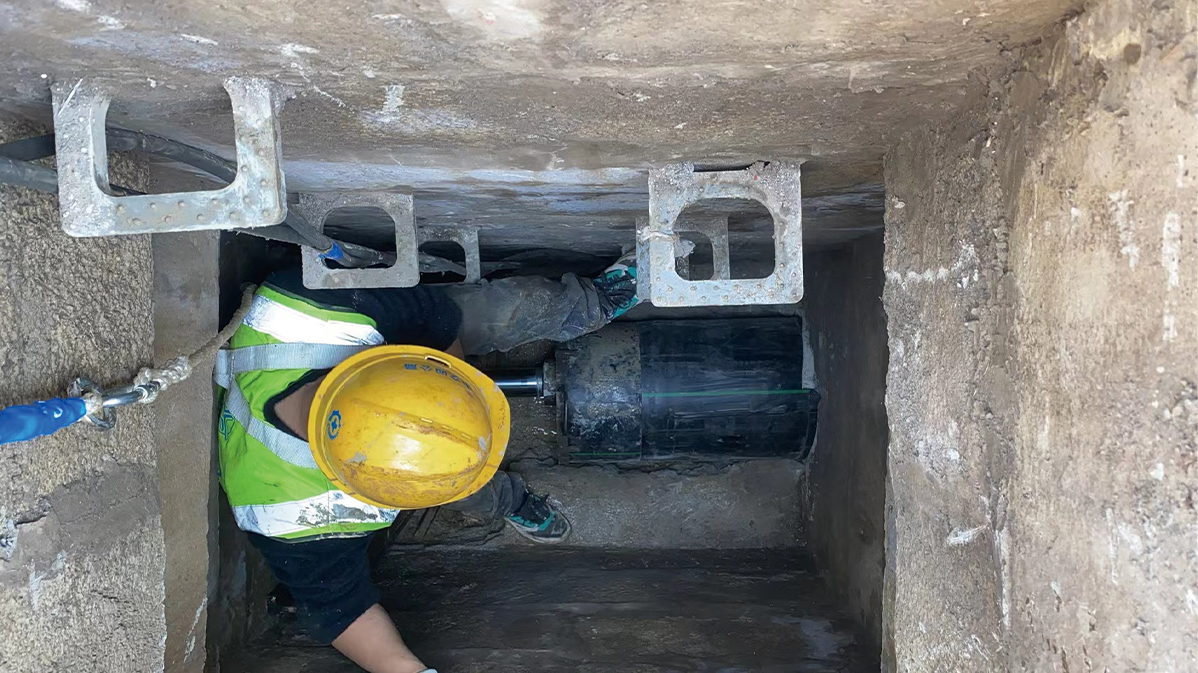 沿河HDPE短管内衬法